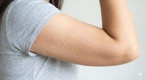 Arm stretch marks